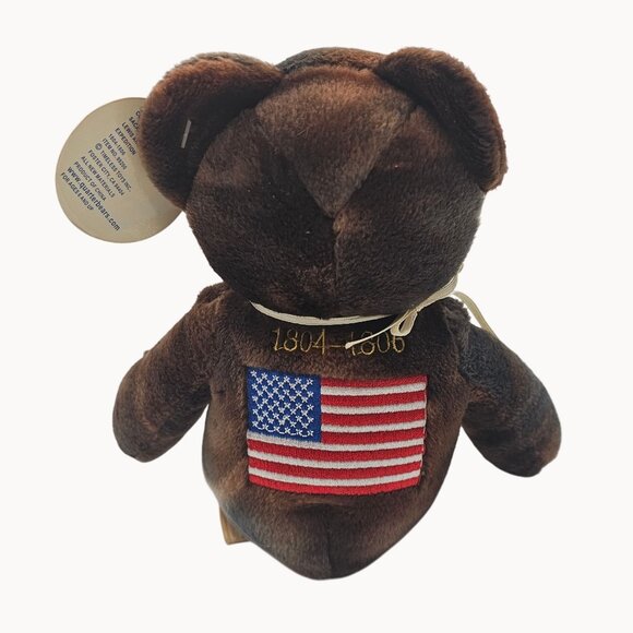 VTG 2000s TY Babies Authentic Mint Bear Collectible Golden Sacagawea Dollar Bear - Picture 6 of 16